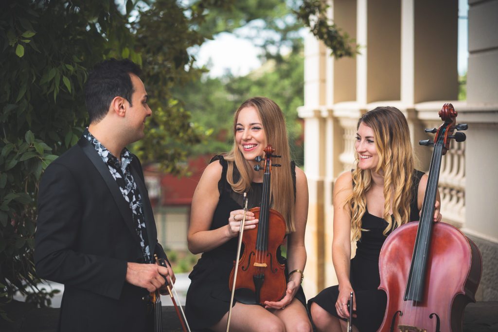Q Strings Wedding and Event Live String Trio Music