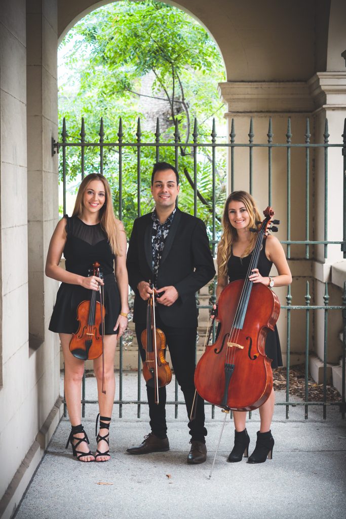 Q Strings Wedding and Event Live String Trio Music